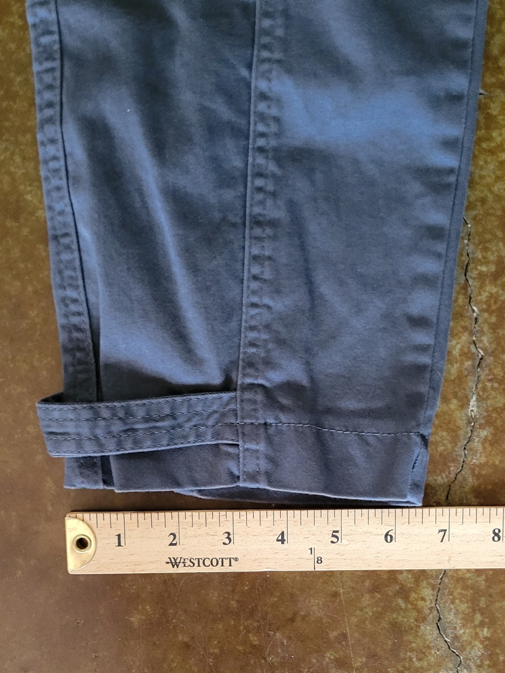 Democracy "Ab" Solution High-Rise Utility Pants in Slate Gray Sz 6 - Picture 7 of 10